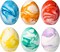 24 Pcs Easter Sidewalk Chalk Set, Easter Eggs Bunny Chicken Gifts for Boys Girls Kids Toddlers for Basket Stuffers Fillers Party Favors